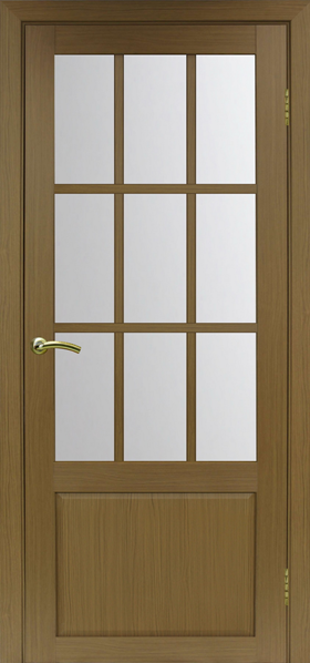Дверь межкомнатная OPTIMA PORTE Тоскана 642.2221ОФ3 стекло Экошпон
