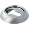 Накладка круглая на ключевой цилиндр  MORELLI MH-KH SN/CP белый никель/полированный хром