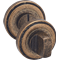 Завёртка сантехническая на круглой накладке PALIDORE OL 6 ABB античная бронза