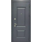 Дверь стальная STR-НОРД (Серый муар - Белый матовый)