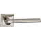 Ручка дверная на квадратной накладке BUSSARE ELEVADO A-63-30 CHROME/S.CHROME хром/матовый хром