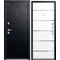 Дверь входная ЦЕНТУРИОН С-108 (ЧЕРНЫЙ МУАР - Кашемир белый)