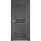 Дверь межкомнатная Velldoris NEXT 2 лакобель черное ПВХ Муар темно-серый