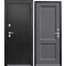 Дверь входная Терморазрыв ЦЕНТУРИОН Т-3 Premium (Распил графит Черный муар - Кашемир грей)