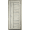 Дверь межкомнатная Velldoris Linea 3 мателюкс экошпон Дуб Шале седой