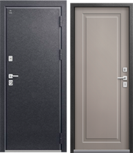 Дверь входная Терморазрыв ЦЕНТУРИОН Т-4 (Антрацит муар - Кашемир грей)