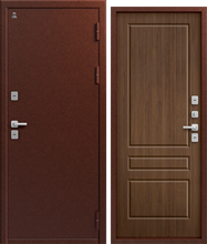 Дверь входная Терморазрыв ЦЕНТУРИОН Т-6 (Антик медь - Миндаль)