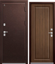 Дверь входная Терморазрыв ЦЕНТУРИОН Т-4 (Шоколадный муар - Миндаль)