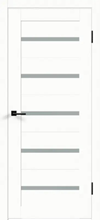 Дверь межкомнатная Velldoris Duplex мателюкс графит экошпон Дуб снежный
