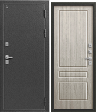 Дверь входная Терморазрыв ЦЕНТУРИОН Т-6 (Серебро антик - Полярный дуб)