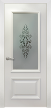 Дверь межкомнатная АЭЛИТА PERFECT 55 ДО стекло белое без рисунка