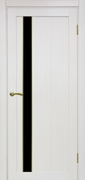 Дверь межкомнатная OPTIMA PORTE Турин 528АПП Молдинг SG стекло LACOBEL Экошпон